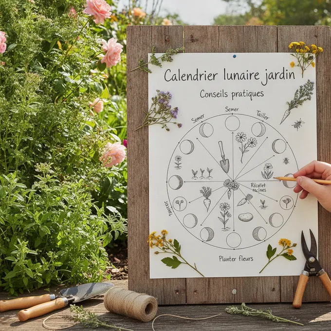 Calendrier lunaire jardin : conseils pratiques