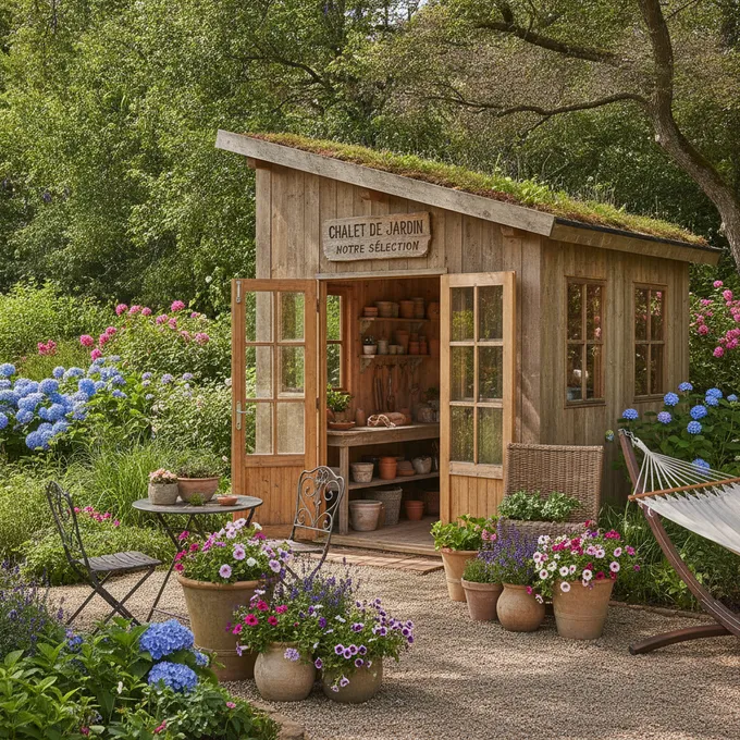 Chalet de jardin : notre sélection