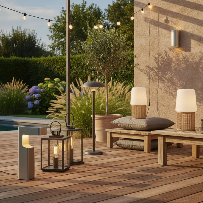 Éclairage extérieur terrasse : avis et comparatif