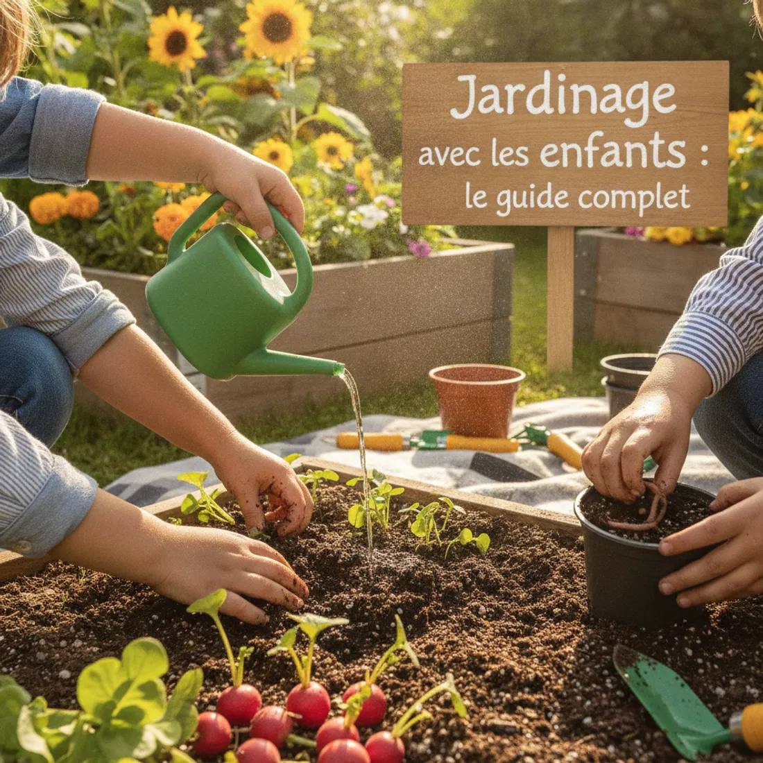 Jardinage avec les enfants : le guide complet