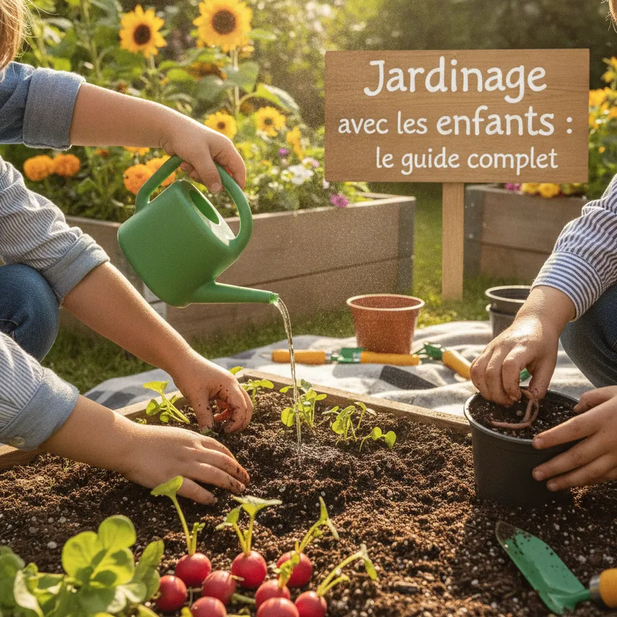 Jardinage avec les enfants : le guide complet