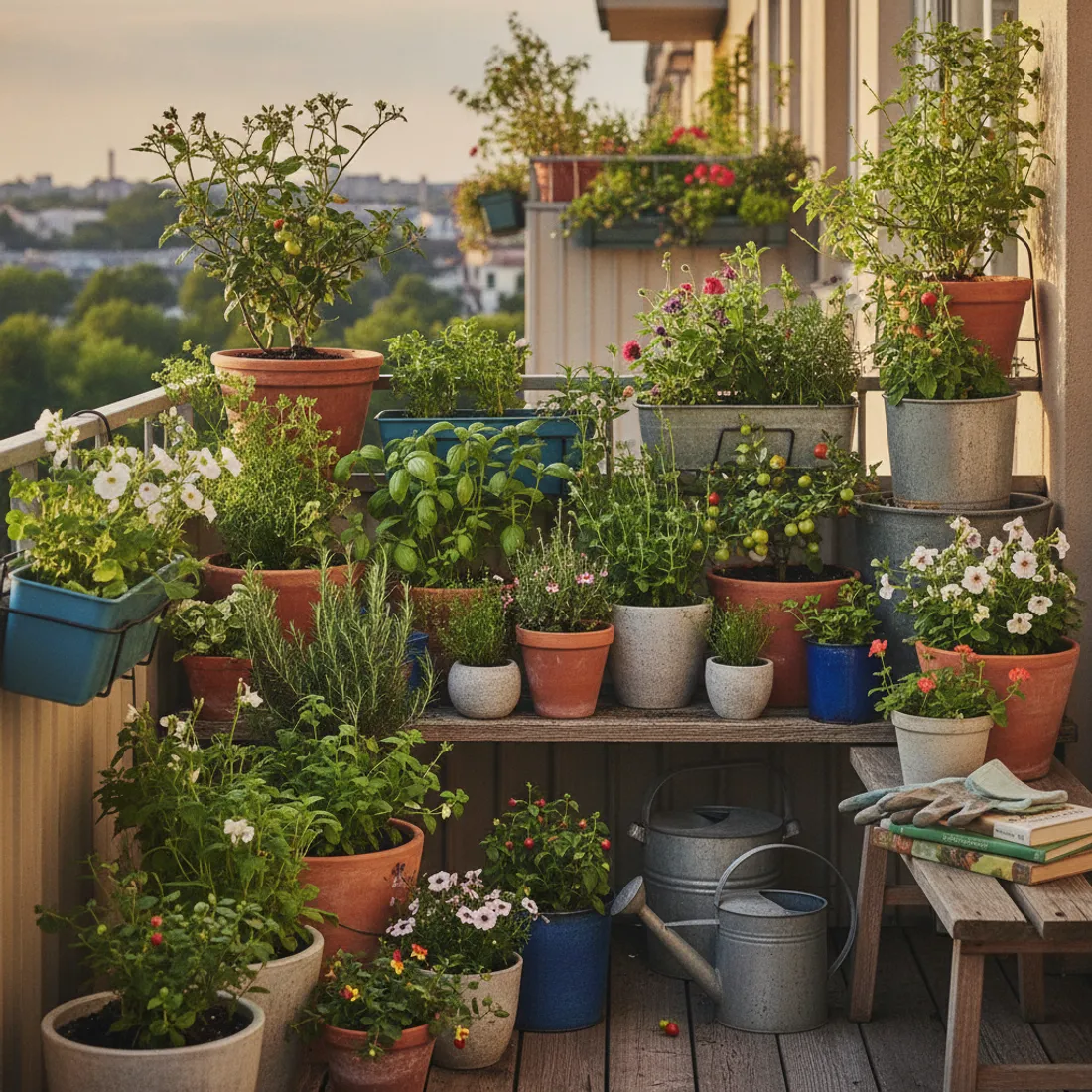 Jardinage en pots et balcons : le guide complet