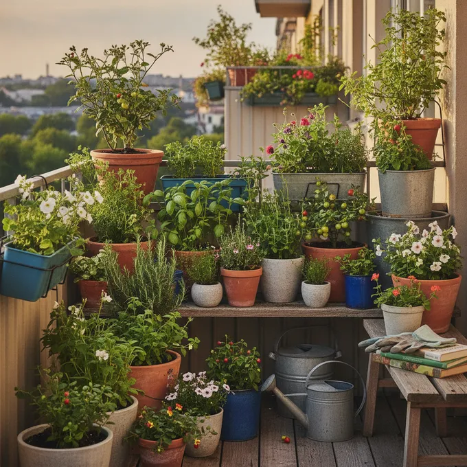 Jardinage en pots et balcons : le guide complet