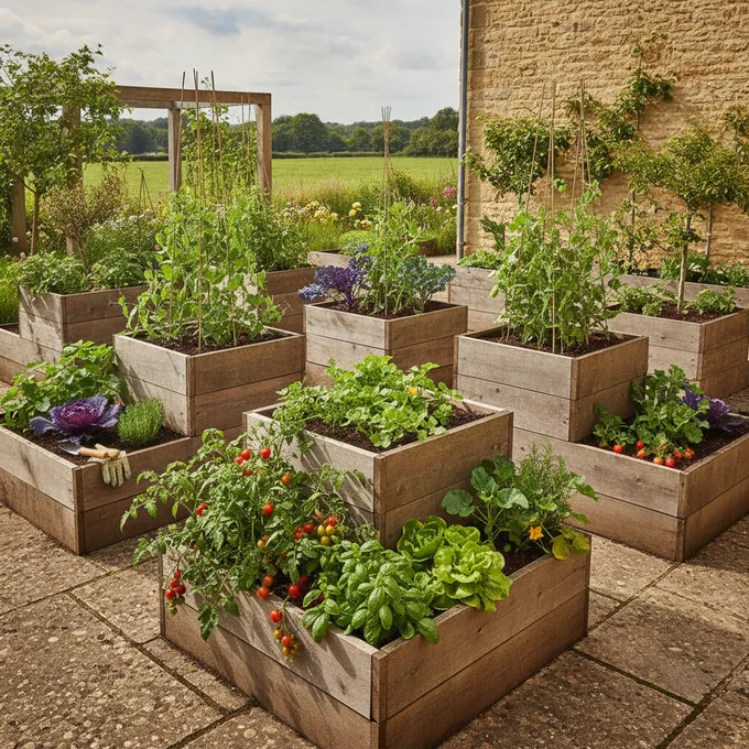 Potager en carrés et en hauteur : le guide complet