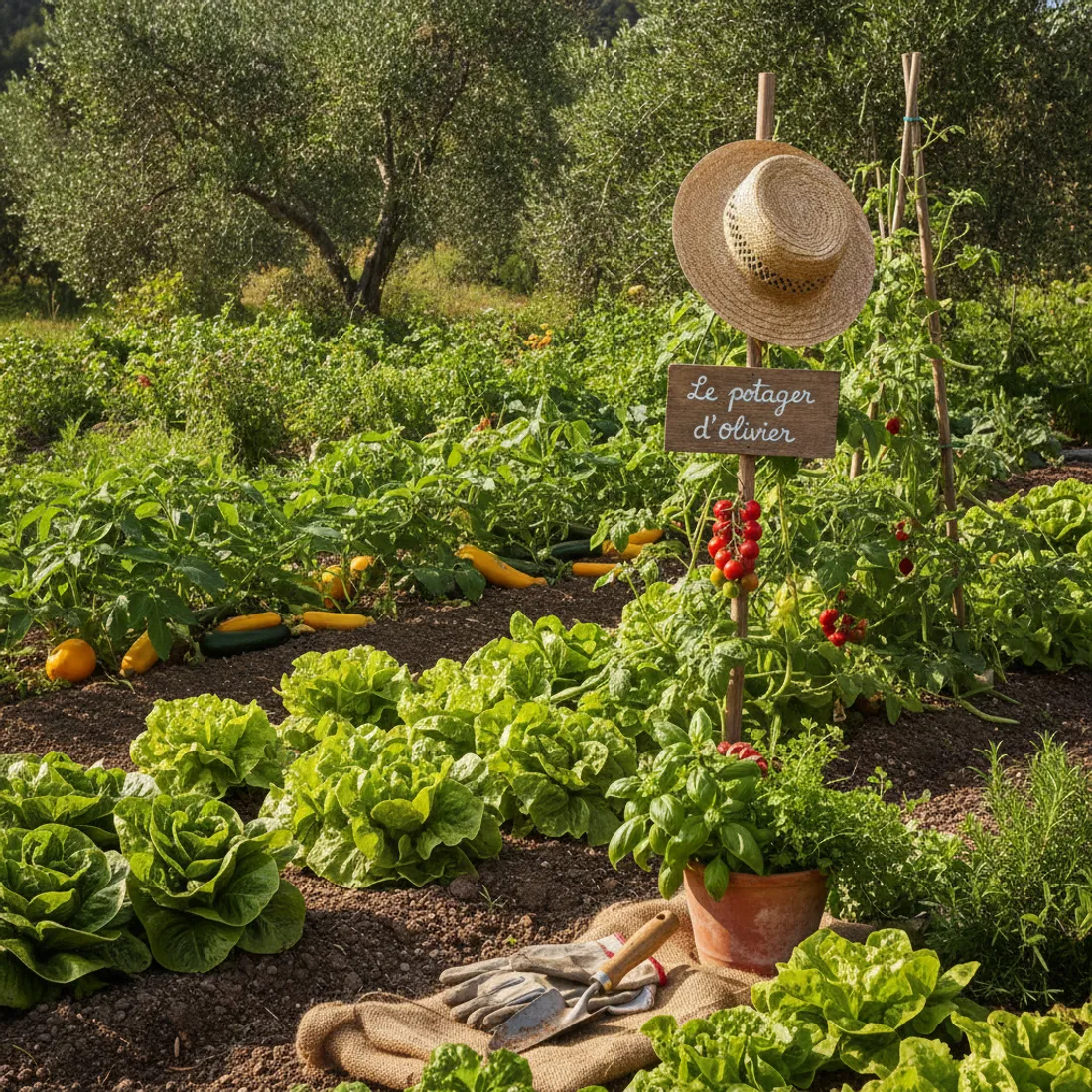 Le potager d'olivier : conseils pratiques
